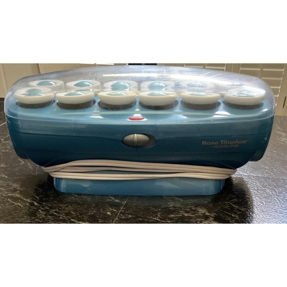 BaByliss Pro Nano Titanium Set of 12 /W/ Butterfly Clips, No Metal Clips